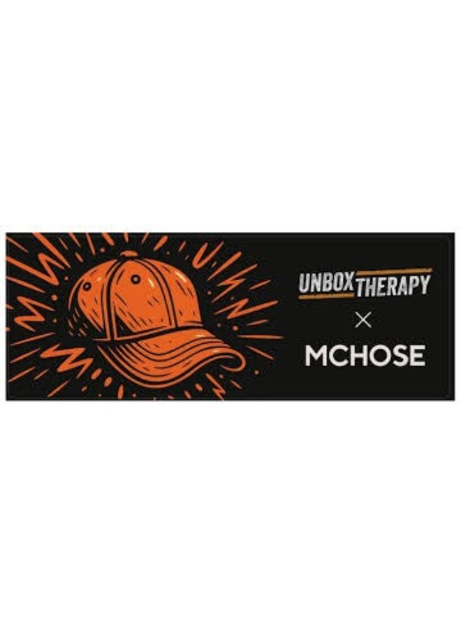 x Unbox Therapy Edition Extended Gaming Mouse Pad – 800×300×3mm Large Desk Mat, Smooth Micro-Weave Polyester Surface, Non-Slip Rubber Base, Stitched Edges, Precision Control for Gaming & Office Setup – Black | HW-SBD-1